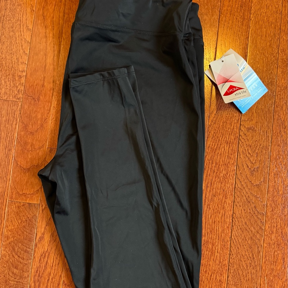 Aquabelle Swimwear Black Leggings